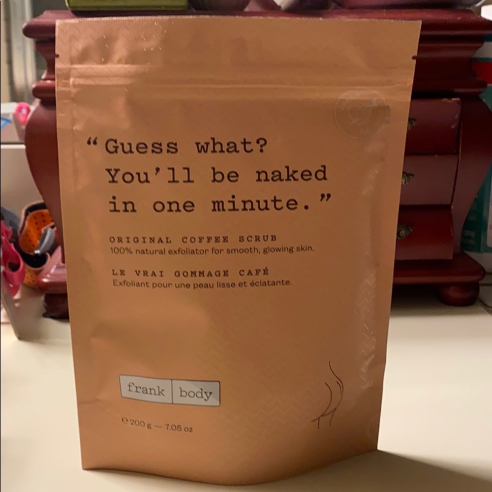 Coffee body scrub